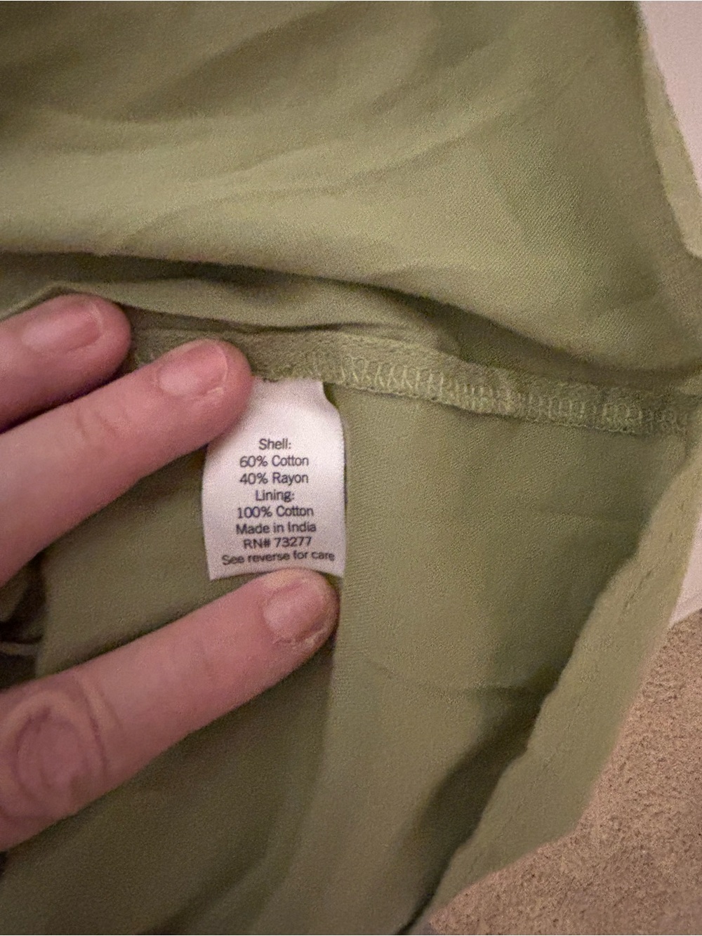 LC Lauren Conrad Olive Green Sleeveless Button-Front Midi Dress NWT - Picture 13 of 15